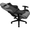 Gaming kėdė AEROCOOL DUKE AeroSuede Black Grey – 2D porankiai, drugelio mechanizmas, maks. vartotojas 150 kg