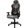 Universali žaidimų kėdė Aerocool DUKE AeroSuede, juoda, ruda, pilka