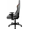 Universali žaidimų kėdė Aerocool DUKE AeroSuede, juoda, ruda, pilka