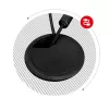 Kampinis žaidimų stalas Huzaro Hero 6.3 Baltas L-formos anglies pluošto viršus 1540×1170×740 mm