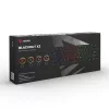 Mechaninė žaidimų klaviatūra SAVIO BLACKOUT X2 BLUE, 61 klavišas 60% USB-C atjungiamas laidas, RGB LED, Outemu Blue jungikliai, N-key rollover