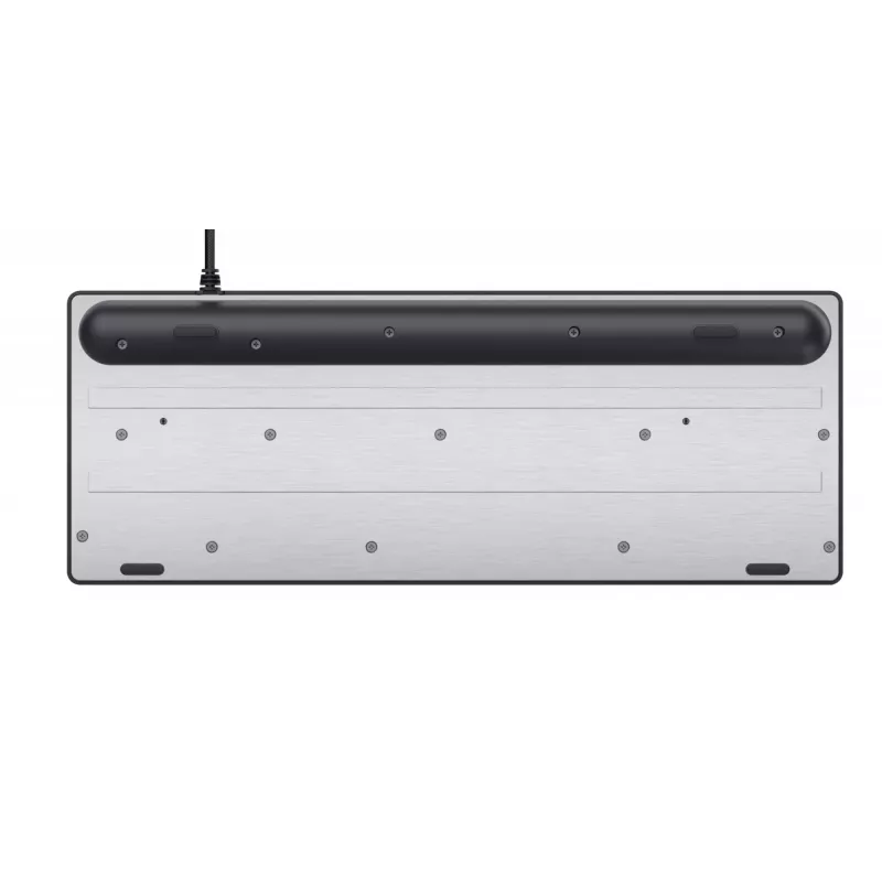 Trust GXT 833 Thado žaidimų klaviatūra, USB, tenkeyless, juoda, sidabrinė