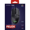 Trust GXT 109 Felox žaidimų pelė, dešinei rankai, USB Type-A, optinė, 6400 DPI