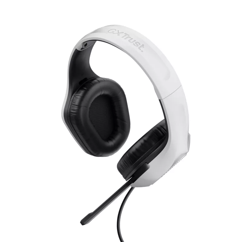 Trust GXT 415W Zirox laidinės ausinės žaidimams, baltos