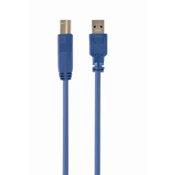 Gembird USB 3.0 laidas A kištukas į B kištuką 3 m - mėlynas