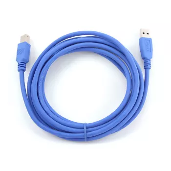 Gembird USB 3.0 laidas A kištukas į B kištuką 3 m - mėlynas