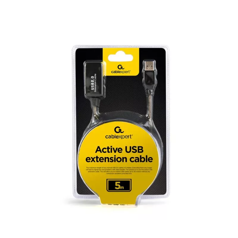 GEMBIRD aktyvus USB 2.0 ilginimo kabelis - 5m