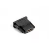 LANBERG lyties keitiklis HDMI DVI-D 18+1 Single Link juodas
