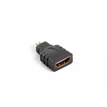 Lanberg AD-0015-BK adapteris HDMI moteriškas – Micro HDMI vyriškas juodas