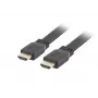 LANBERG HDMI kabelis - M/m V2.0 4k Plokščias - 1m Juodas