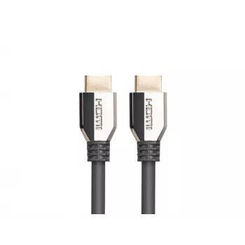 LANBERG HDMI laidas - M/M v2.1 8K 60Hz - 0,5 m juodas