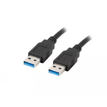 LANBERG USB 3.0 kabelis USB A – 1m, juodas