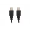 LANBERG USB 3.0 kabelis USB A – 1m, juodas