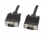 LANBERG VGA M/m laidas Dvigubai ekranuotas Feritas 3m Juodas