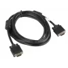 LANBERG VGA M/m laidas Dvigubai ekranuotas Feritas 3m Juodas