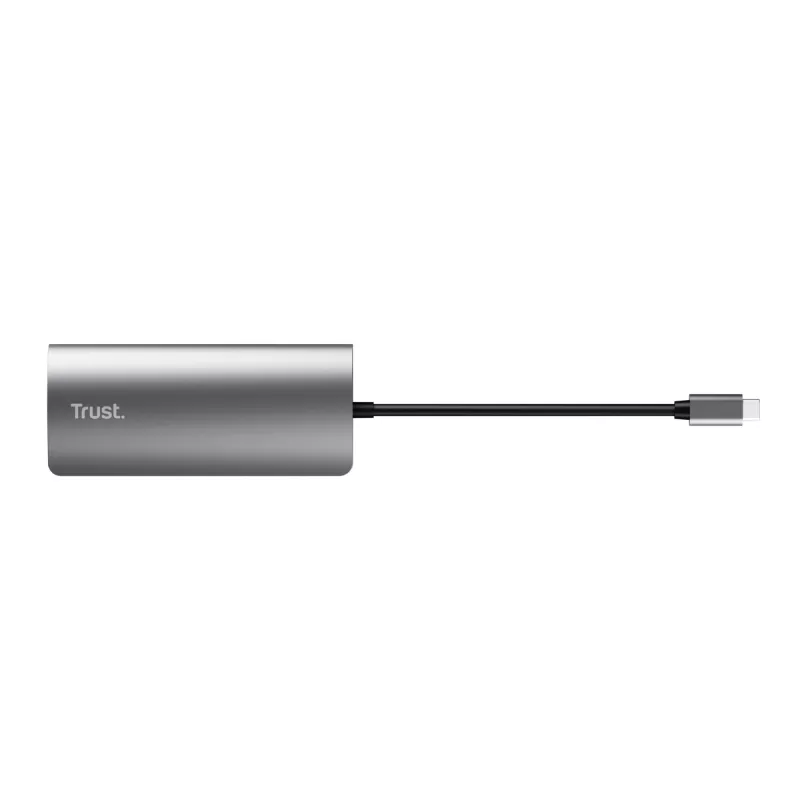 Trust Dalyx 7-in-1 USB-C adapteris HDMI, Ethernet, USB 3.2 Gen 1, kortelių skaitytuvas