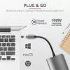 Trust Dalyx 7-in-1 USB-C adapteris HDMI, Ethernet, USB 3.2 Gen 1, kortelių skaitytuvas