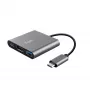 Trust Dalyx USB 3.2 Gen 1 (3.1 Gen 1) Type-C aliumininis, juodas