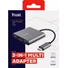 Trust Dalyx USB 3.2 Gen 1 (3.1 Gen 1) Type-C aliumininis, juodas