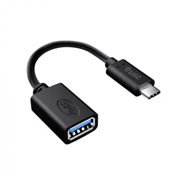 Trust 20967 USB laidas 0,09 m USB C USB A juodas