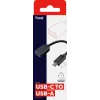 Trust 20967 USB laidas 0,09 m USB C USB A juodas