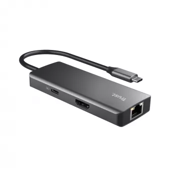 Trust Dalyx USB Type-C 1000 Mbit/s Sidabrinis