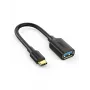 Ugreen 30701 USB-C OTG adapteris, USB 3.2 Gen 1, 0,15 m, USB-C (vyriškas) į USB-A (moteriškas), juodas