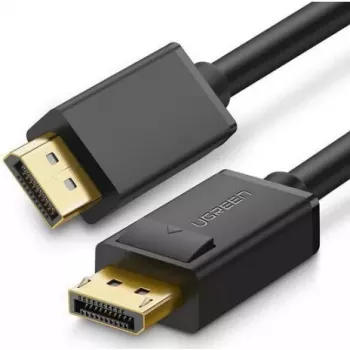 DisplayPort kabelis UGREEN DP102 1 m, DisplayPort 1.2, 21.6 Gbit/s, 3840×2160@60Hz, juodas
