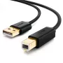 Ugreen 10351 USB 2.0 laidas 3 m USB A – USB B juodas