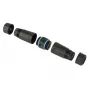 Techly IWP-MD C6-IP68T RJ-45 jungtis-prailgintuvas, juoda