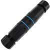 Techly IWP-MD C6-IP68T RJ-45 jungtis-prailgintuvas, juoda