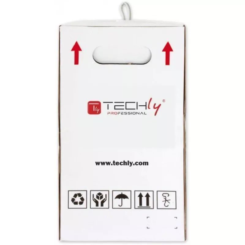 Techly F/UTP Cat.5E CCA 305m kietas lauko kabelis ITP8-RIS-0305LO