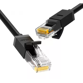 Tinklo kabelis UGREEN Cat6 RJ-45 iki RJ-45 2 m, U/UTP, 250 MHz, 26 AWG, juodas