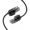 UGREEN NW122 Cat6A UTP sujungimo kabelis, RJ45, 3 m, juodos spalvos, iki 10 Gb/s