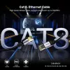 UNITEK Ethernet kabelis RJ-45 LAN Cat.8 (S/FTP) 1m