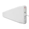 Išorinė 4G LTE antena QOLTEC 57021, 18 dBi, 600–2700 MHz, 50 Ω, 50 W, balta