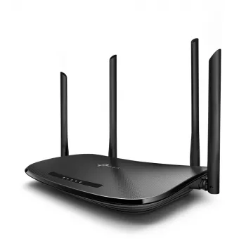 TP-Link Archer VR300 AC1200 belaidis VDSL/ADSL modeminis maršrutizatorius, Wi-Fi 5, dviejų juostų (2,4 GHz / 5 GHz), Ethernet LAN, VDSL2, juodas