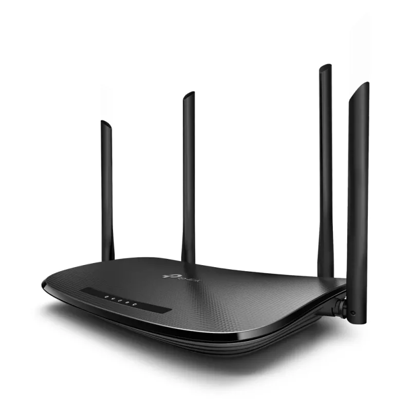 TP-Link Archer VR300 AC1200 belaidis VDSL/ADSL modeminis maršrutizatorius, Wi-Fi 5, dviejų juostų (2,4 GHz / 5 GHz), Ethernet LAN, VDSL2, juodas