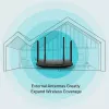 TP-Link Archer VR300 AC1200 belaidis VDSL/ADSL modeminis maršrutizatorius, Wi-Fi 5, dviejų juostų (2,4 GHz / 5 GHz), Ethernet LAN, VDSL2, juodas