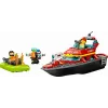 LEGO gaisrinis gelbėjimo kateris 60373 – City serija, 144 detalės, 3 minifigūrėlės, nuo 5 metų
