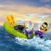LEGO gaisrinis gelbėjimo kateris 60373 – City serija, 144 detalės, 3 minifigūrėlės, nuo 5 metų