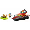 LEGO gaisrinis gelbėjimo kateris 60373 – City serija, 144 detalės, 3 minifigūrėlės, nuo 5 metų