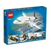 LEGO lėktuvo statybos rinkinys 60367 Keleivinis lėktuvas – City serija, 913 dalių, 8 minifigūrėlės, detalūs interjero elementai