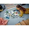LEGO lėktuvo statybos rinkinys 60367 Keleivinis lėktuvas – City serija, 913 dalių, 8 minifigūrėlės, detalūs interjero elementai