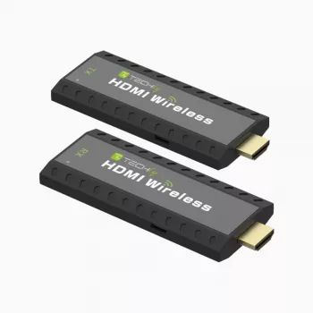 Techly IDATA HDMI-WL53 HDMI belaidis siųstuvas ir imtuvas, juodas