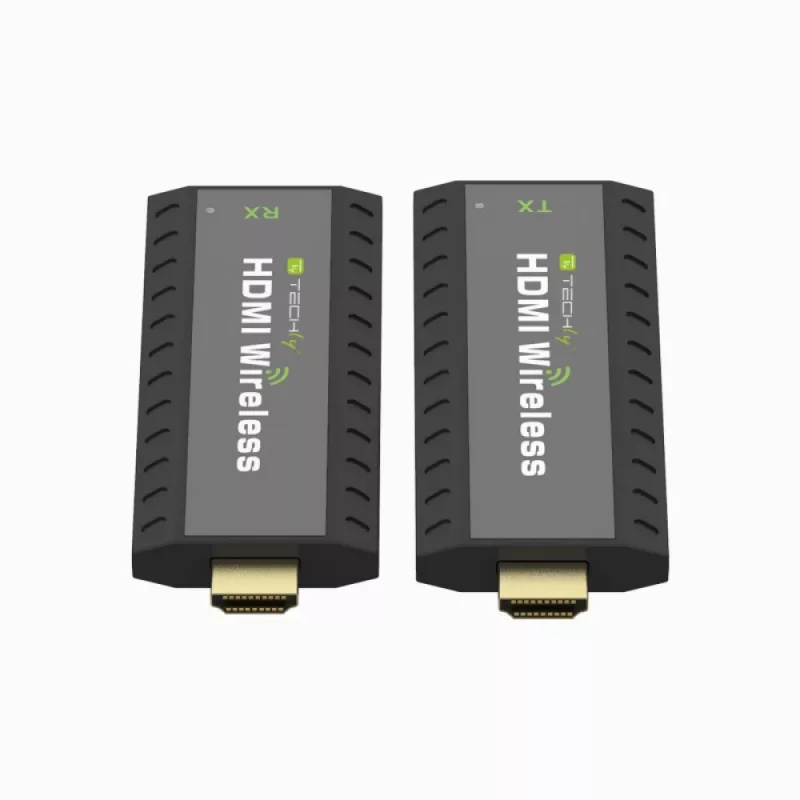 Techly IDATA HDMI-WL53 HDMI belaidis siųstuvas ir imtuvas, juodas