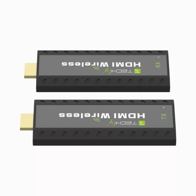 Techly IDATA HDMI-WL53 HDMI belaidis siųstuvas ir imtuvas, juodas