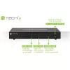 Techly IDATA DP-KVM2 KVM jungiklis, juodas