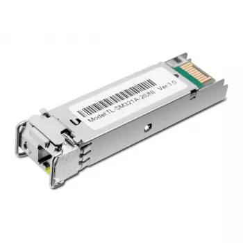 TP-Link TL-SM321A Gigabit vienmodis WDM dvikryptis SFP modulis, 1250 Mbit/s, SFP, LC (UPC), 9/125 µm, BX