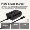 Motorola TurboPower 125W Duo Įkroviklis Universalus Juodas AC Greitasis Įkrovimas Vidiniam Naudojimui
